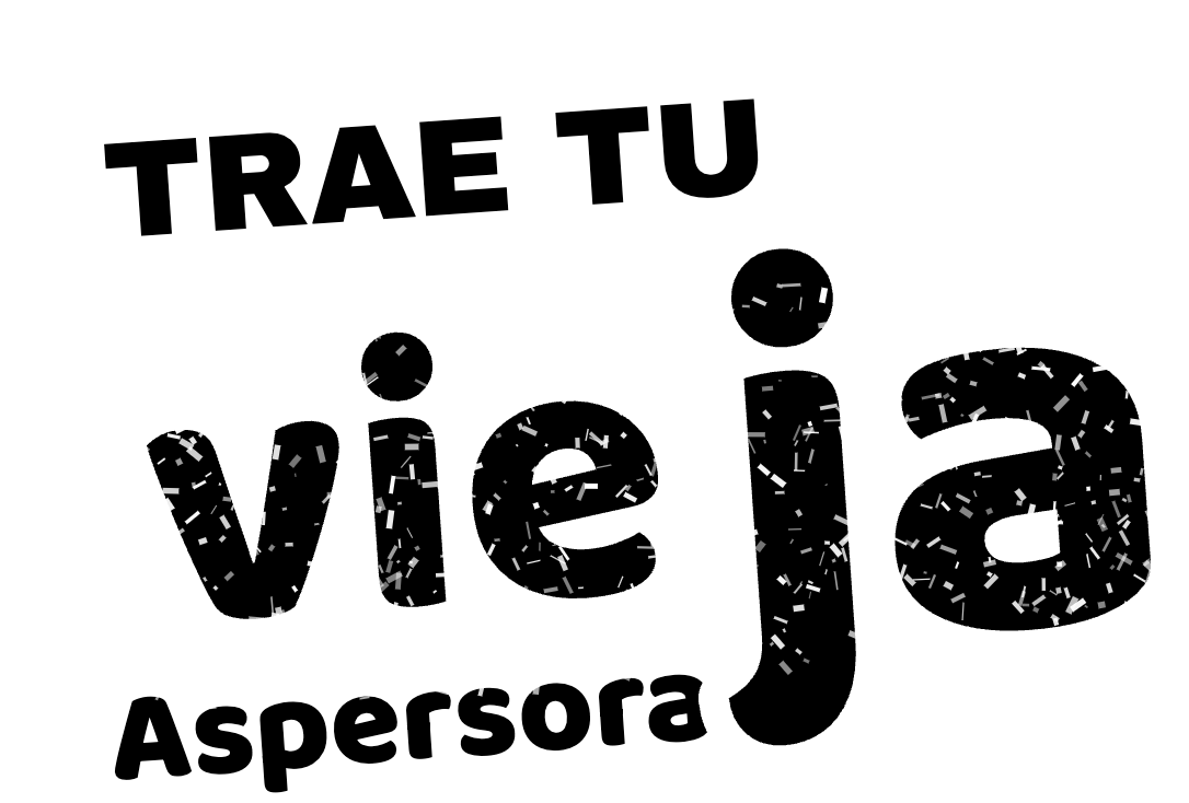 Trae tu vieja aspersora